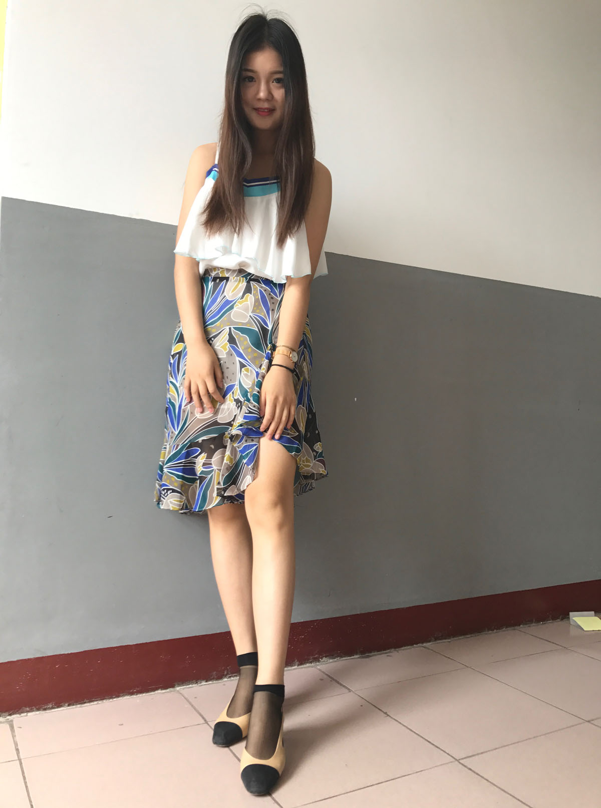 图片[15]-[合集]学妹校园寝室丝短袜美脚全套42期，大小8.38G-美女海