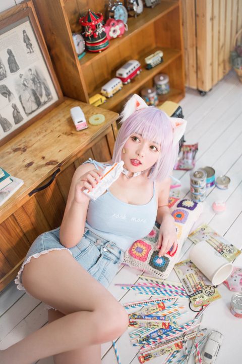 [合集]coser网红《黑猫猫》全套31期+随包视频，大小5.95G-孔雀海|珍藏合集